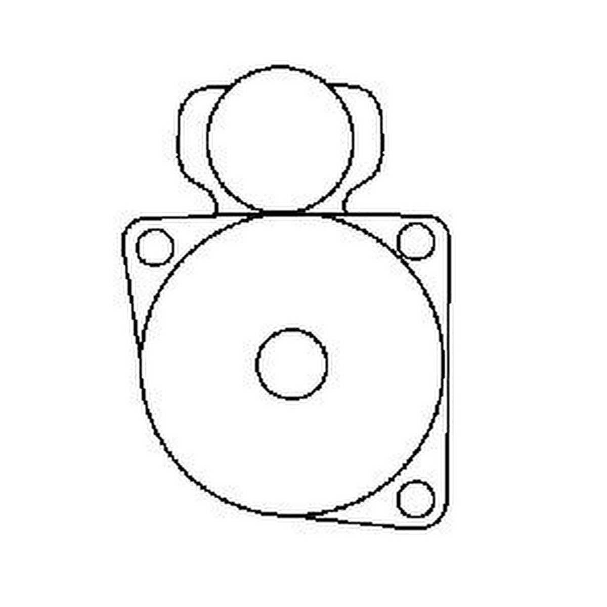 Anlasser Starter 12V 2,8KW 10 Zähne HC-CARGO für u.a. JOHN DEERE-2