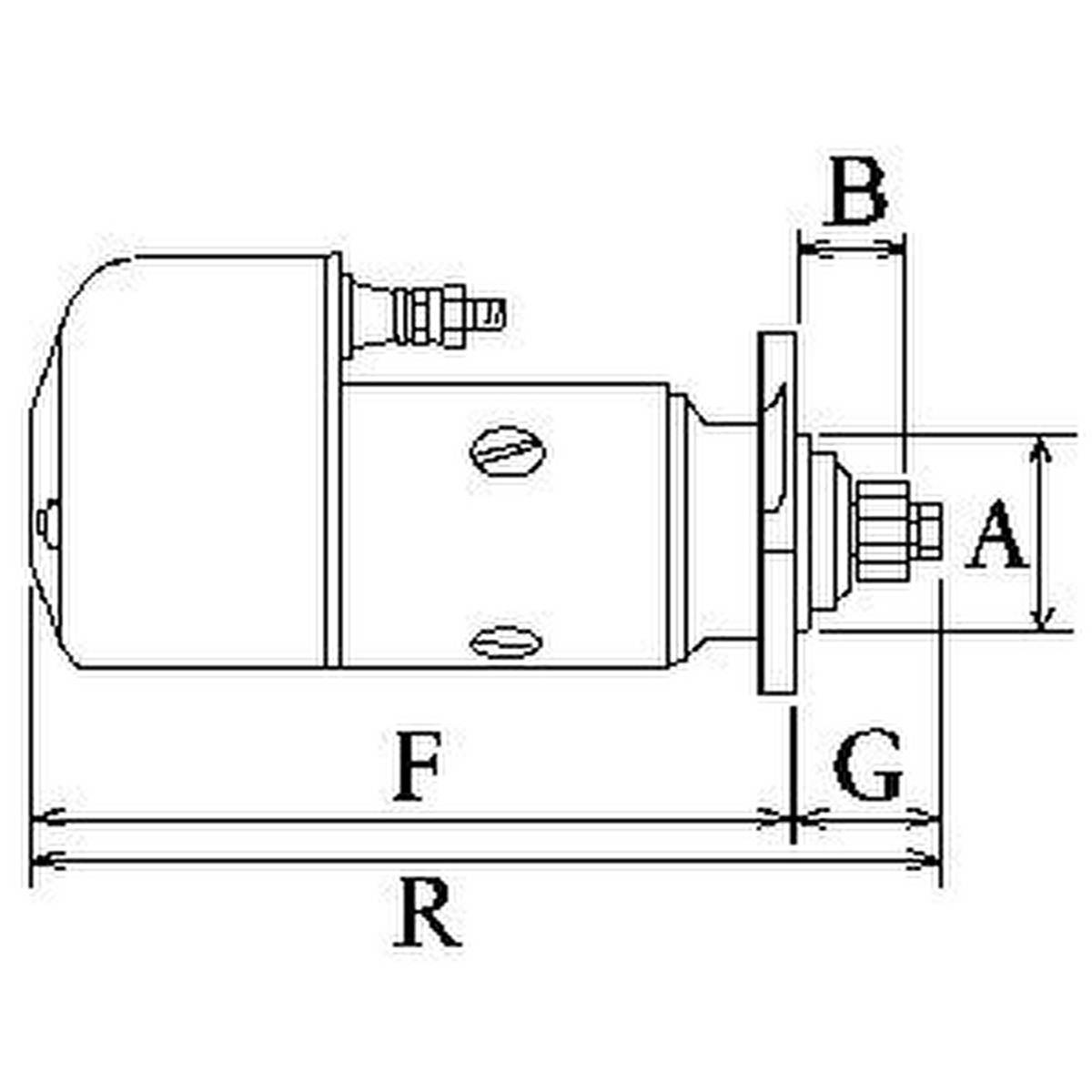 Anlasser Starter 12V 3KW 9 Zähne HC-CARGO Aftermarket-Expertise für VOLVO F80-1