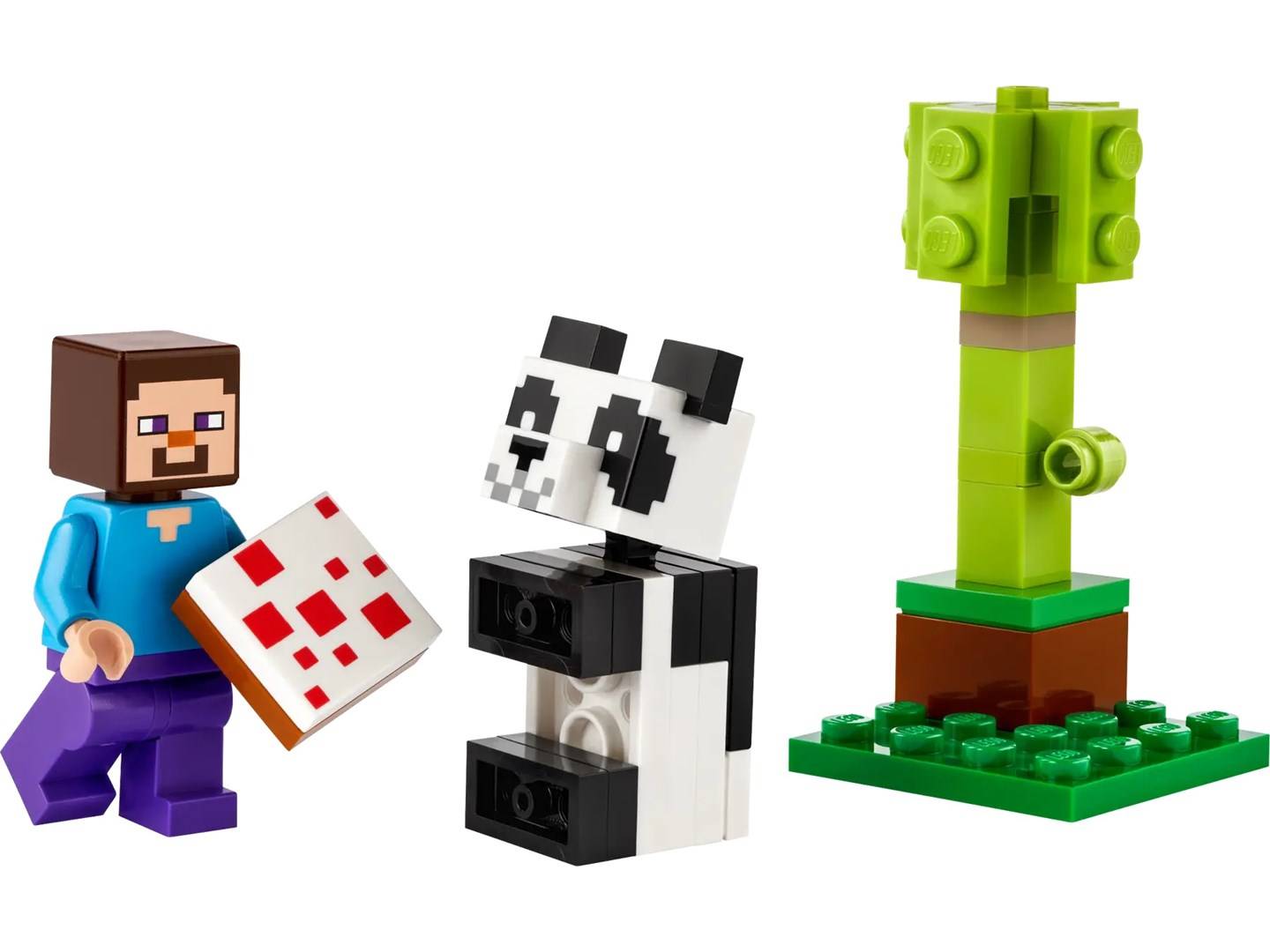 Lego ® Minecraft 30672 Steve mit Baby-Panda (Polybag) 30672-2