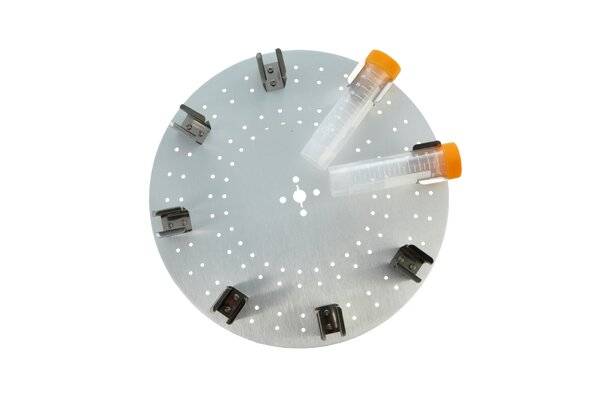 sunlab® Teller mit Klammern 16 x für 15 ml Röhrchen-0