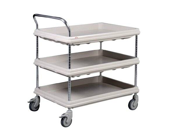 neoLab® Mehrzweckwagen mit Wanne, 3 Etagen-0