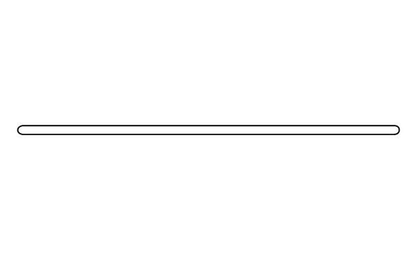 Hecht Glasrührstäbe 300 x 7 mm, 10 Stck./Pack