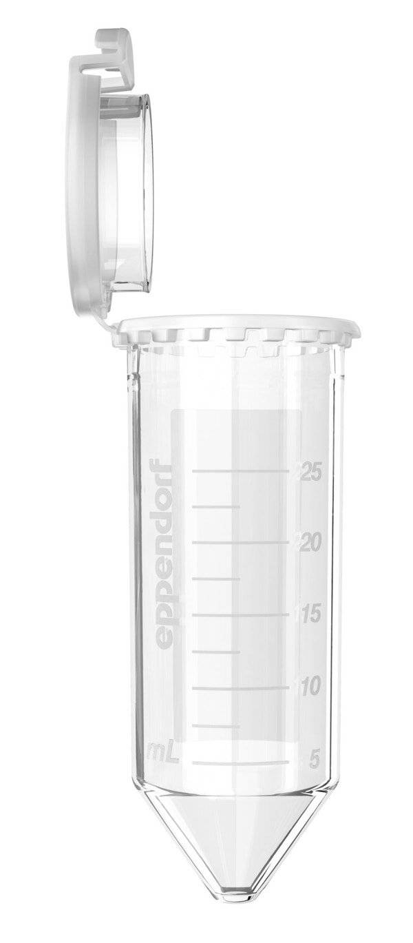 Eppendorf Conical Tubes 25 mL mit SnapTec™ Deckel, 25 mL, Quality™, farblos, 200 Tubes (5-0