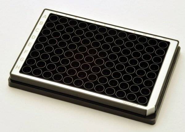 Eppendorf Microplate 96/F, Wells schwarz, PCR clean, weiß, 80Platten-0