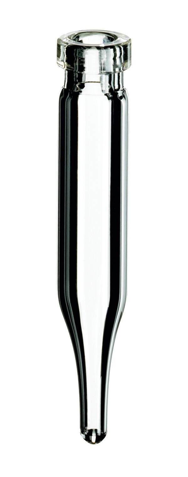 neochrom® Rollrandflaschen 0,3 ml Klarglas, 31,5 x 5,5 mm, runder Boden, 100 St./Pack-0