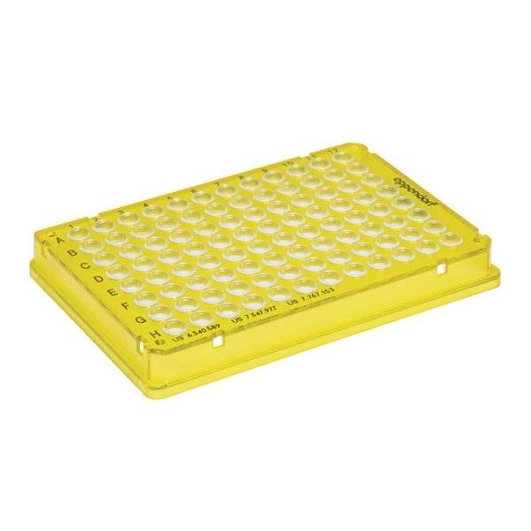 Eppendorf twin.tec® PCR Plate 96, skirted, 150 µL, PCR clean, gelb, 25 Platten