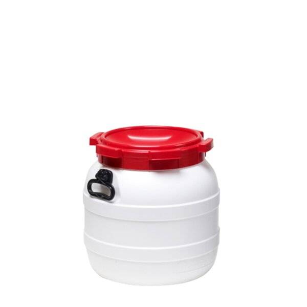 neoLab® Weithalsfass (HDPE) mit Schraubdeckel, 26,0 l
