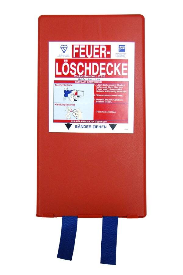 neoLab® Feuerlöschdecke in stabiler Wandbox-0