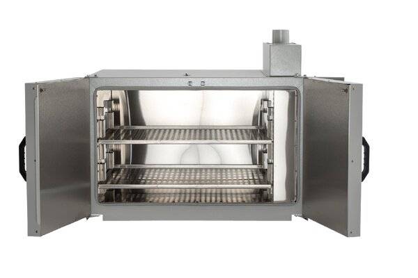 neoLab® Trockenschrank, Edelstahl, forcierte Umluft, 200 L, 200 °C-0