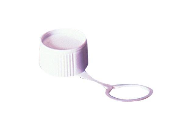 neoLab® Schraubverschlüsse mit Öse, weiß, 1000 St./Pack-0