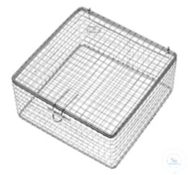 RSG Drahtkorb mit Deckel, 180 x 180 x 90 mm