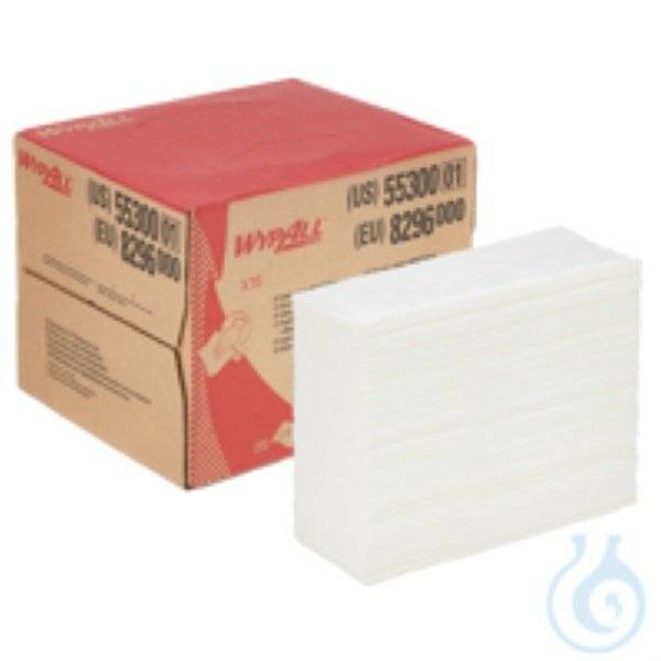 Wischtuch WypAll® X70 8296 L.ca.426 mmxB.ca.282mm weiß 1-lagig Box WYPALL-2