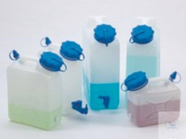Bürkle Weithalskanister mit Gewindestutz., HDPE, 20l, mit Verschluss-0