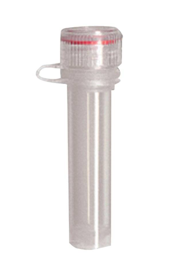 neoLab® neoScrew-Microtubes 0,5 ml selbststeh., steril, Kappe+Lasche, 10x50 Stck./Pack