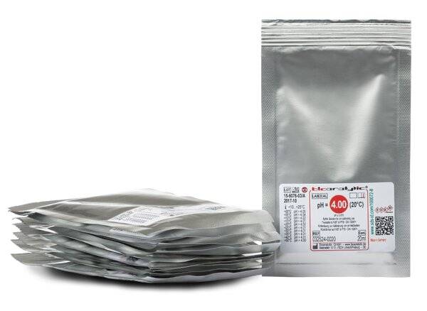 neoLab® Pufferlösung im Folienbeutel pH 4,00, 20 ml, 10 Beutel/Pack-1