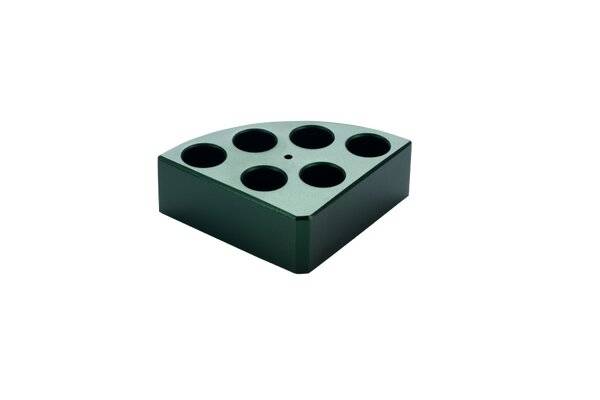 sunlab® Reaktionsblock, ¼ Kreissegment, 4 Loch-0