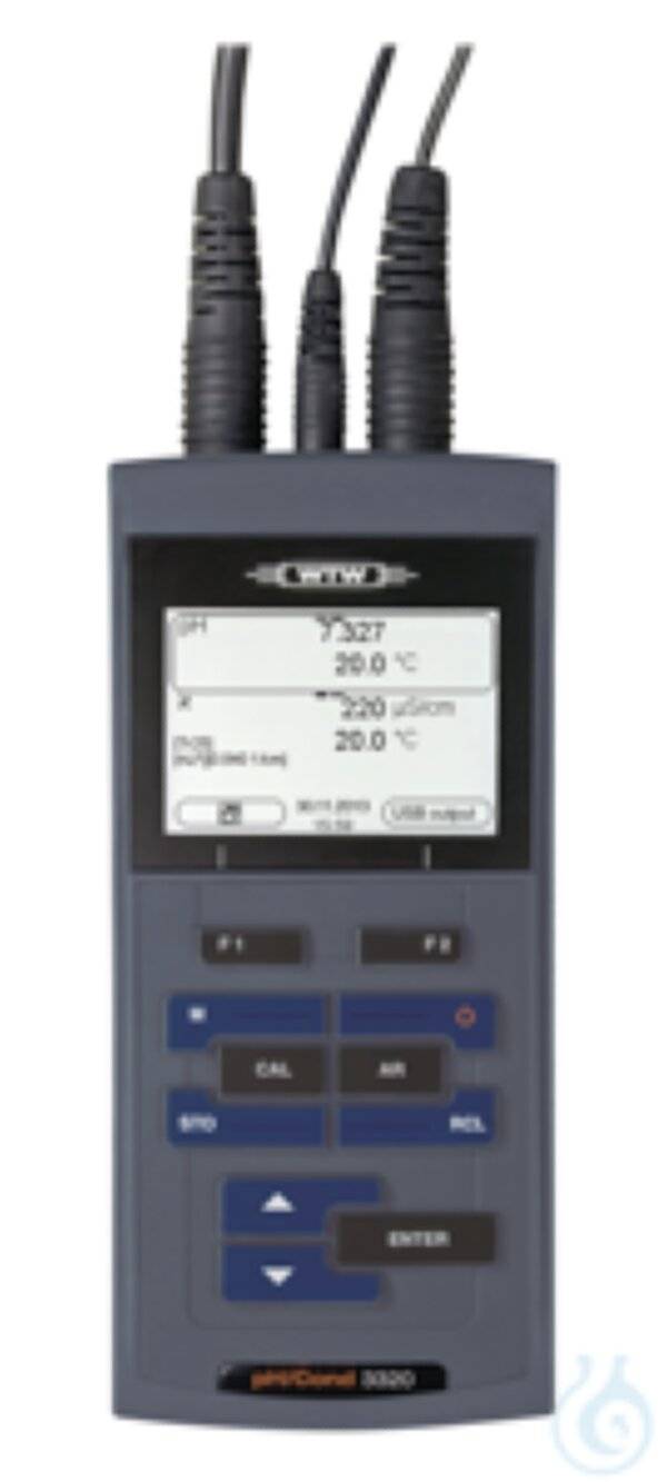 WTW Mobiler Allrounder: pH/Cond 3320 SET 2 Tragbare pH- und Leitfähigkeitsmessung –