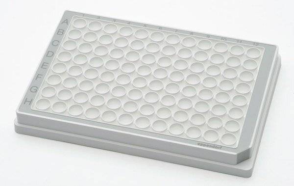 Eppendorf Microplate 96/F, Wells weiß, PCR clean, grau, 80Platten