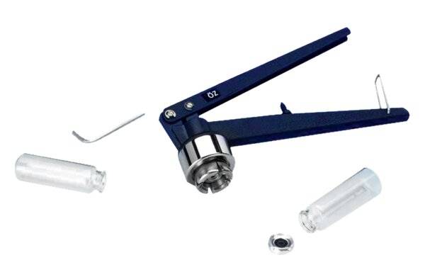 neochrom® Öffnungszange für 20 mm Bördelkappen-0