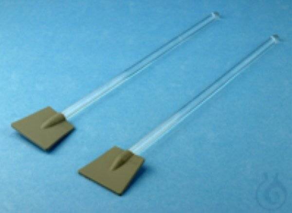 Hecht® Rührstäbe aus Glas, beiderseits verschmolzen 300 x 8 mm-0