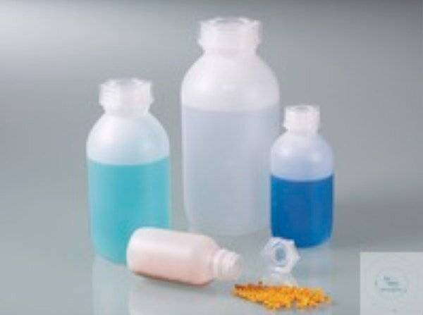 Bürkle® Allzweckflasche mit Skala, HDPE, 250 ml, m.V.-0