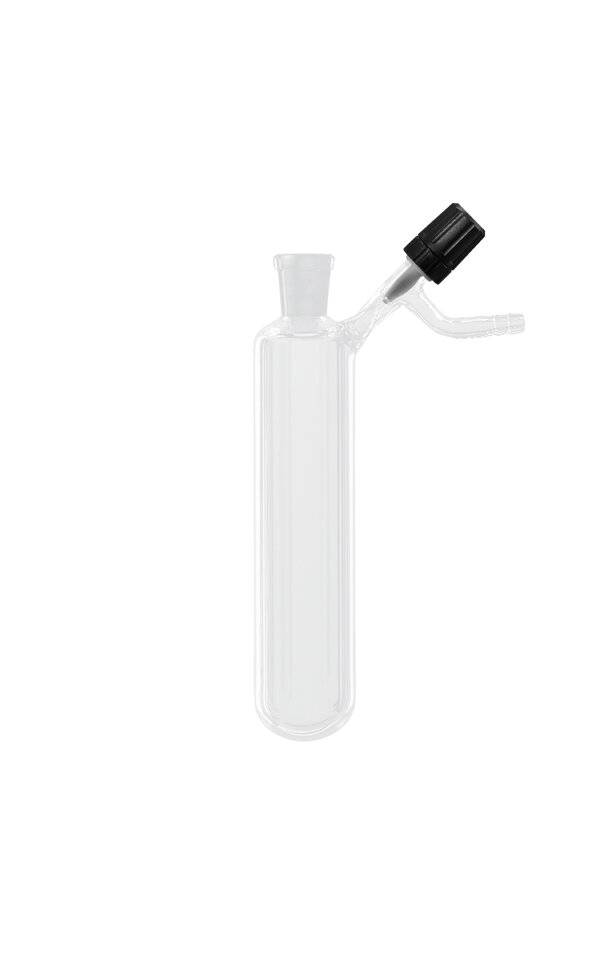Lenz Stickstoff-Vorlage (Schlenk-Rohr) mit PTFE-Ventilhahn, 50 ml, Hülse NS 14/23,