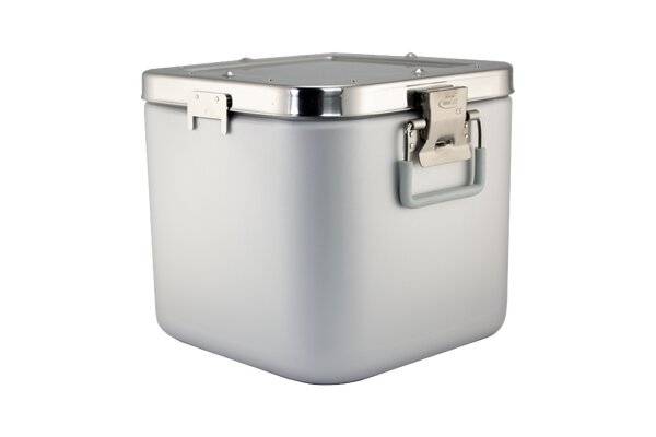 neoLabLine Autoklavierwanne 30 x 30 x 26 cm, mit 180° Deckelöffnung-0