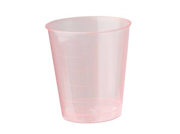 neoLab® Becher aus PP, 30 ml, rot, 75 St./Pack