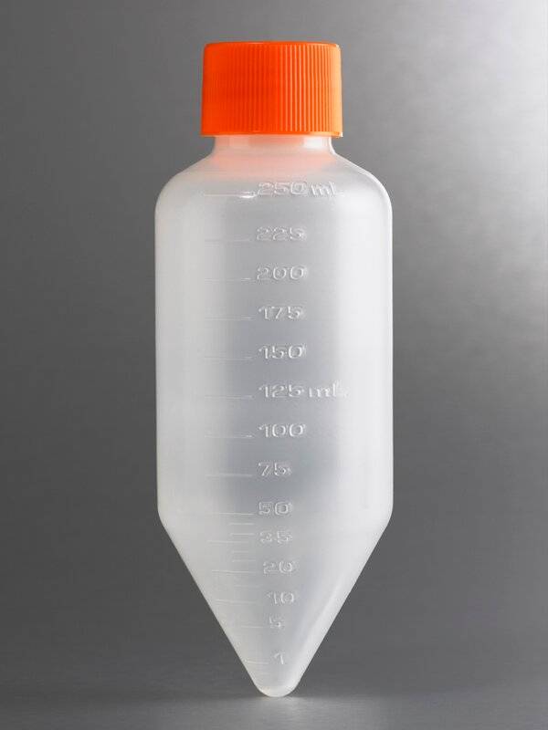 Corning TUBE,CENT,250ML,PLG SEAL,PP,S,6BAG/102 Case Size: 17 Pack size: 6-0