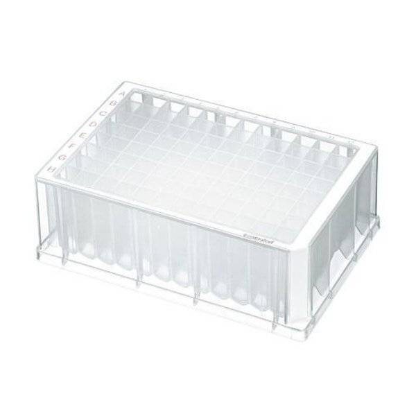 Eppendorf Deepwell Plate 96/2000 µL, Wells klar, 2.000 µL, sterile, weiß, 20 Platten (5-0