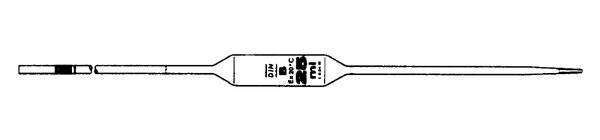 Hirschmann® Vollpipette braun, Kl. B, 50 ml