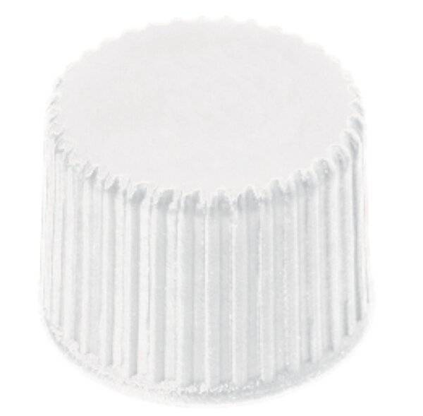 neochrom® Schraubkappe weiß ND8, PP, geschlossen, 100 Stck./Pack-0