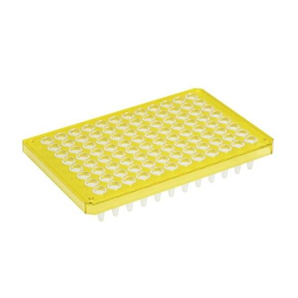 Eppendorf twin.tec PCR Plate96, semi-skirted, 250 µL, PCR clean, gelb, 25Platten