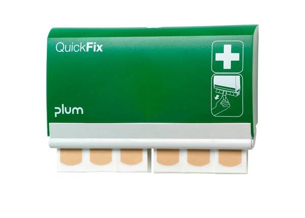 B-SAFETY Pflasterspendersystem mit 1x45 wasserfesten und 1x45 textilen Pflastern