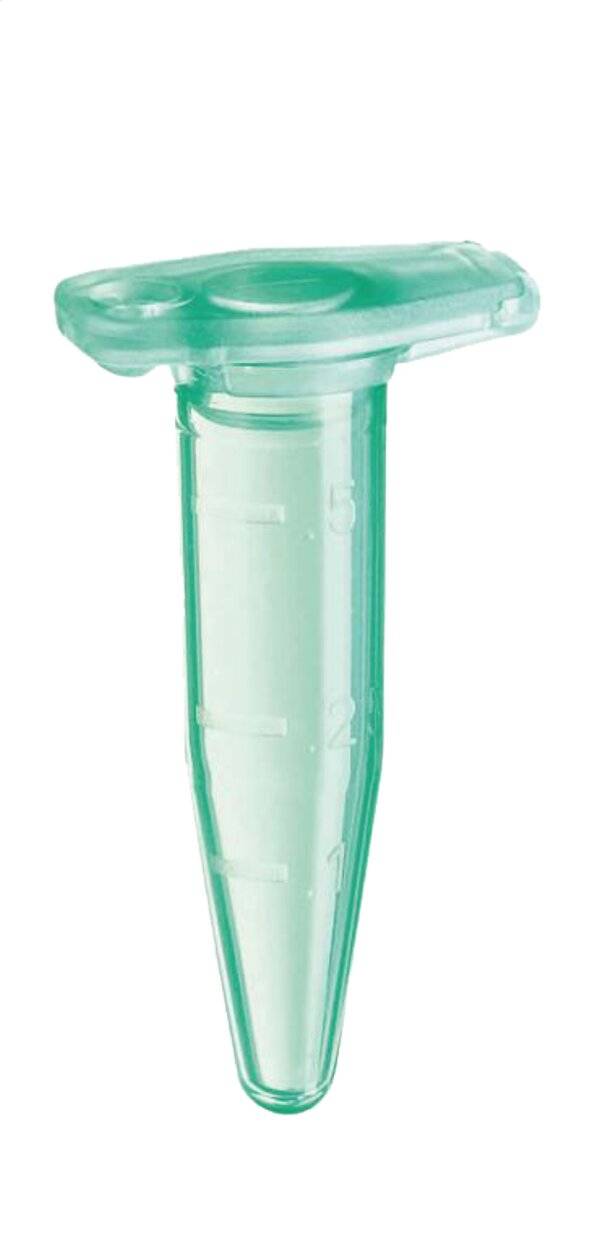 Eppendorf Safe-Lock Reaktionsgefäße 0,5 ml, grün, mit Deckel, 500 Stück-0