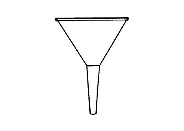 Hecht Glastrichter 30 mm Ø, Stiellänge 30 mm-0