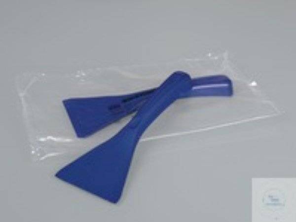 Bürkle® Detektierbarer Schaber, blau, PS, steril, 80 mm
