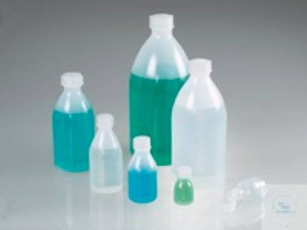 Bürkle Bio-Flasche Enghals PE, Green LDPE, 10 ml, m.V.