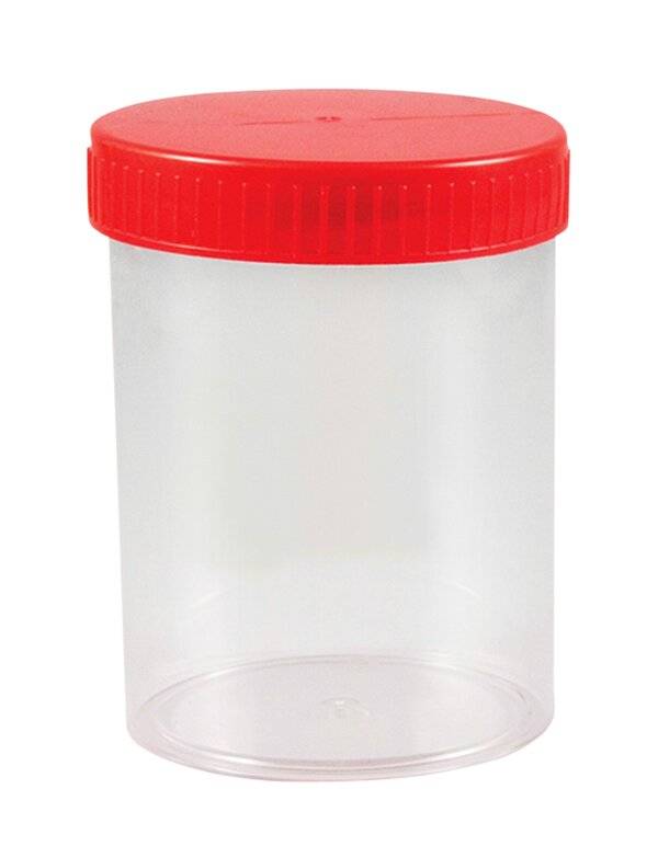 neoLab® Mehrzweckbecher mit Schraubdeckel, 30 ml, PP, steril