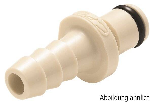 neoLab® Schnellkupplung, 1/8", männlich, Absperrung, Schlaucholive 1,6 mm-0