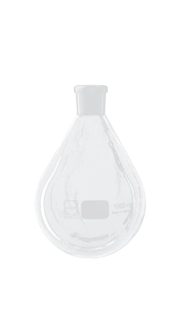 Lenz Verdampferkolben mit Normschliff, mit PUR-Beschichtung, NS 29/32, 50 ml