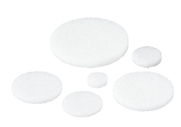 Lenz Glasfilter-Platte, Ø 20 mm, Por. 4-0