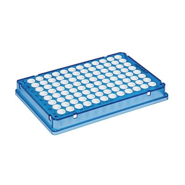 Eppendorf twin.tec96 real-time PCR Plate, skirted, 150 µL, PCR clean, blau, 25Platten