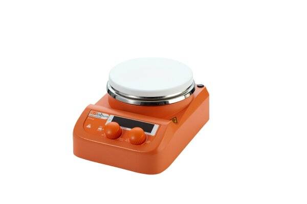 sunlab® Digitaler Mini Magnetrührer mit Heizung bis 280°C, 1500 UpM-0