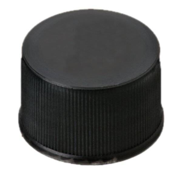 neochrom® Schraubkappe aus PP schwarz, ND13 geschlossen, 100 St./Pack-0