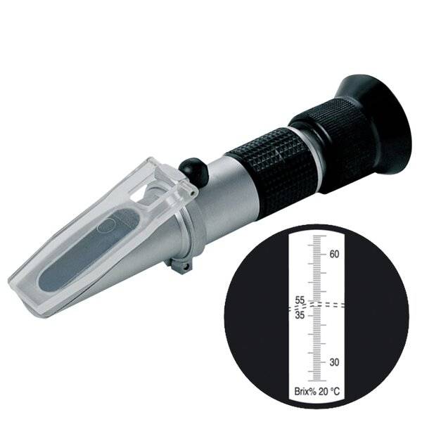 neoLab® Handrefraktometer für konzentrierte Fruchtsäfte 28-62% Brix