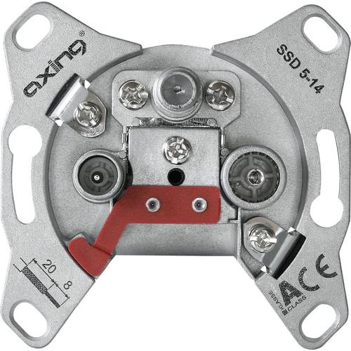 Axing SSD 5-07 Antennendose TV, UKW, SAT Unterputz Enddose