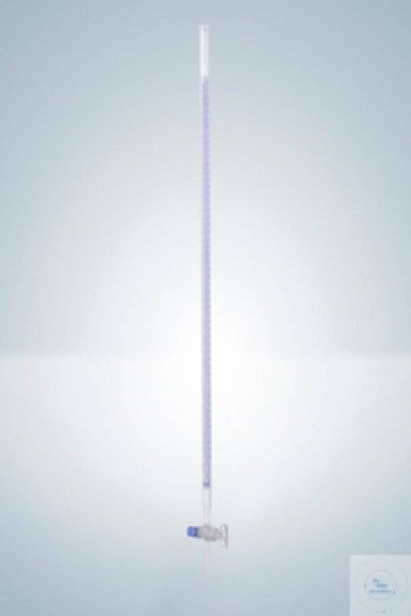 Hirschmann® Bürette DURAN, Kl. B, blau grad., 50:0,1 ml-0