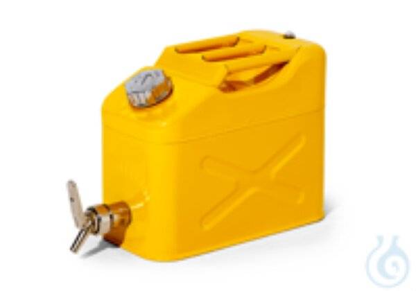 Asecos® Sicherheitskanister m. Abfüllhahn Stahl lack. 10 L-2