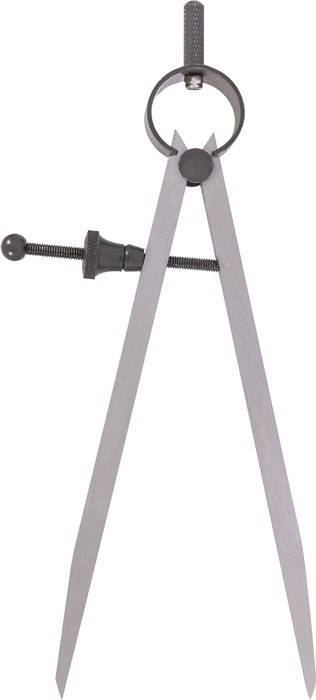 Federzirkel L.150mm m.Schnellspannmutter TECWERK-0